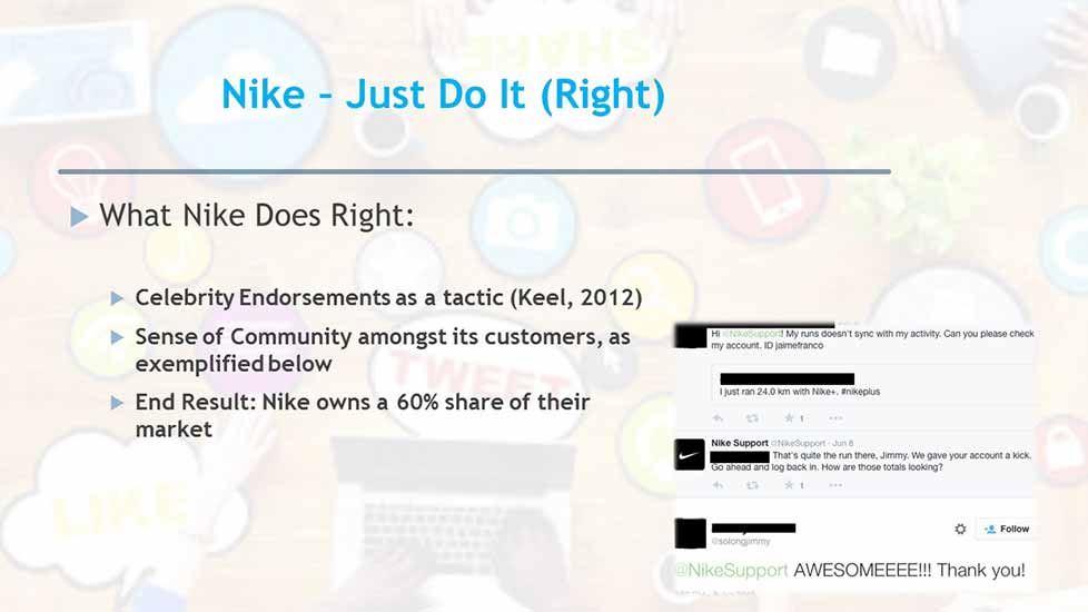 Sample Undergraduate 2:1 Business PowerPoint - Slide 5