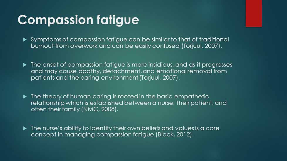 Sample Undergraduate 2:1 Nursing PowerPoint - Slide 5.