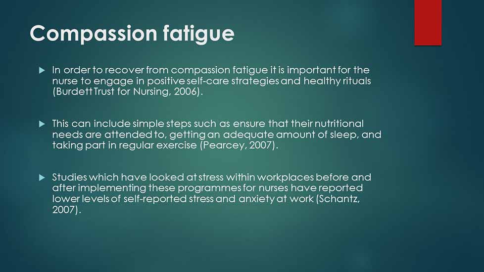 Sample Undergraduate 2:1 Nursing PowerPoint - Slide 6.